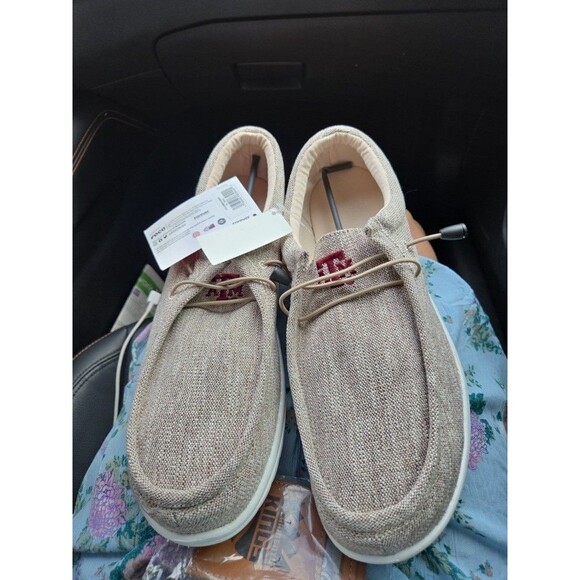 FOCO Men’s NCAA Texas Tech Light Loafers Lace-Up Cotton Knit Size 13/14 - Picture 8 of 9